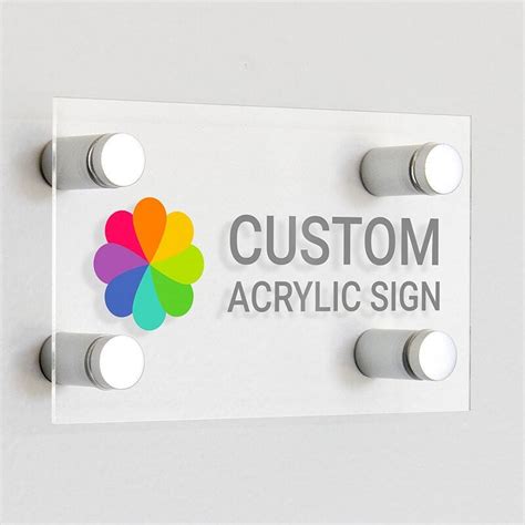 acrylic sign saugus|Custom Acrylic Signage .